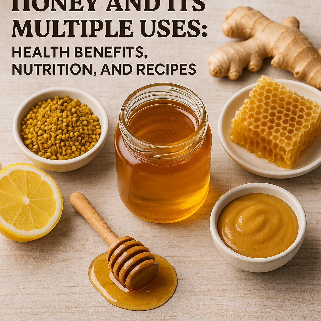 Honey and Its Multiple Uses: Health Benefits, Nutrition, and Recipes