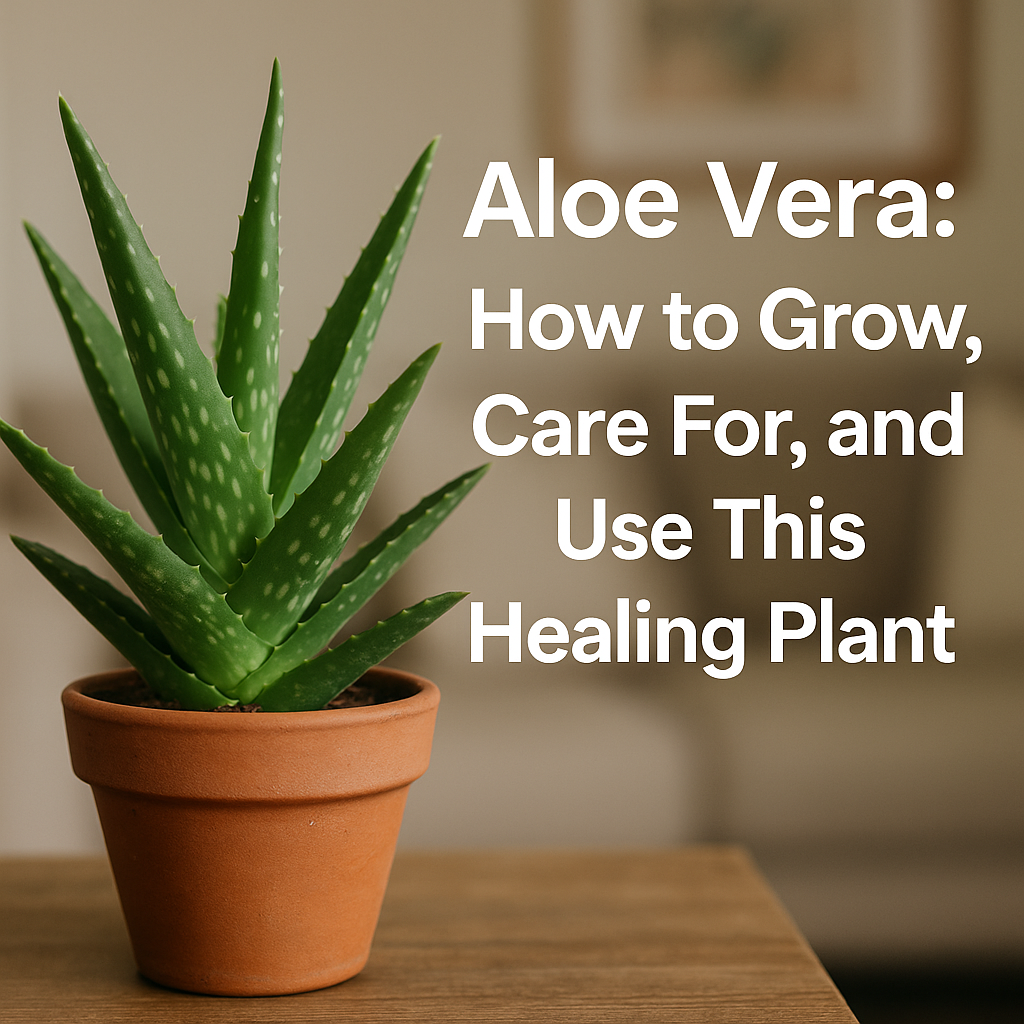 Aloe Vera: How to Grow, Care For, and Use This Healing Plant