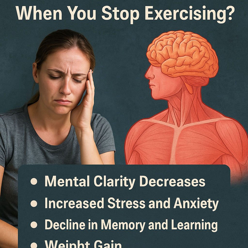 What Happens to Your Brain and Body When You Stop Exercising?